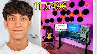 Ich baue 9 jährigen Bruder sein TRAUM Gaming Room