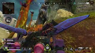 Apex Legends Ranked Full MatchThat ending LOL - VegetaCaustic and SaycoValkyrie