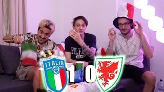 MELAGOODO REACT  SIAMO AGLI OTTAVI - Italia vs Galles 1-0