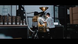 Coffee roasting plant  How to make a good coffee  cinematic video by Aleksander Soroka