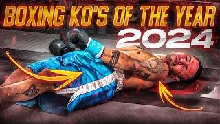 BEST BOXING KNOCKOUTS OF THE YEAR 2024  BOXING FIGHT HIGHLIGHTS KO HD