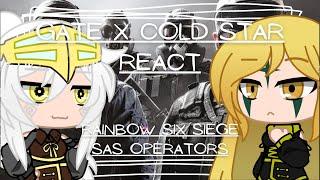 GATE x Cold Star Reacts Rainbow Six Siege - SAS Operator Intros