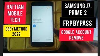 Frp Bypass Samsung J7 Prime 2 SM G611F U3 Android Pie 9 Without PC