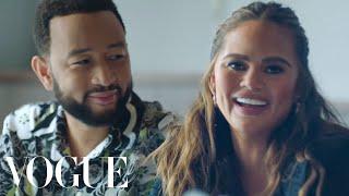 24 Hours with John Legend ft. Chrissy Teigen  Vogue