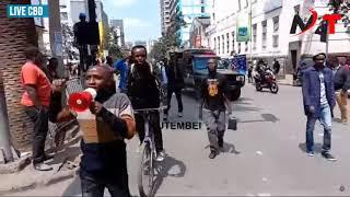 THOUSANDS OF GEN Z GATHERS IN CBD READY TO MARCH TO JKIA