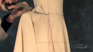 How to Drape a Flared Skirt - A Fashion Design Lesson Preview