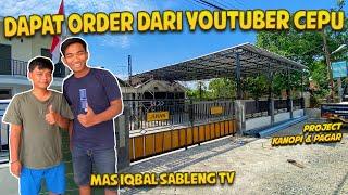 DAPAT ORDER DARI YOUTUBER CEPU MAS IQBAL SABLENG TV