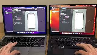 Xcode on M2 MacBook Air vs M1 MacBook Air - The M1 holds its own 