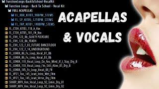 Free Vocal Sample Pack - Royalty Free Vocals - Vocal Sample Pack  By functionloops