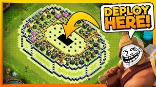 Impossible 3D Troll Base vs Bronze League - Clash of Clans