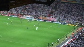 Italia Germania...i due Gol dellItalia Grosso e Del Piero dalla Curva Italiana