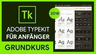 Adobe Typekit 2018 Grundkurs für Anfänger Tutorial