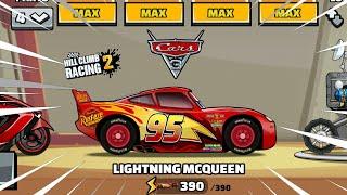 Hill Climb Racing 2 - Epic LIGHTNING MCQUEEN Cars 3 Gameplay