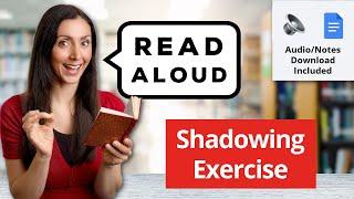 Practice Speaking English - Read with me Shadowing Practice