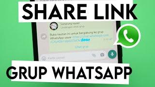 Cara Untuk Share Link Grup Whatsapp - Link Invite Join Grup Whatsapp
