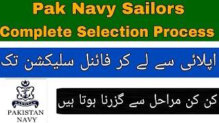 Pak Navy Joining procedures  Apply to final selection complete information  join pak Navy 2022