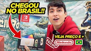 FINALMENTE A PREÇO JUSTO Nintendo e Amazon lançam oficialmente Switch OLED de Zelda NACIONAL 