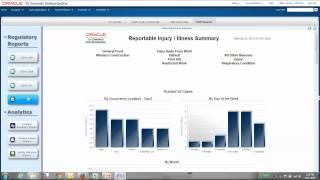 Regulatory Reporting Example for Health & Safety Incident Management