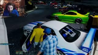 GTA 5 HIZLI VE ÖFKELİ #29 NİSSAN GTR SKYLİNE TAKAS ARABAMIZ