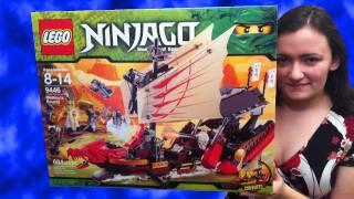 LEGO Destinys Bounty 9446 Ninjago Ship Review - BrickQueen