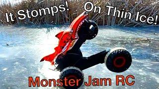 Stomping Monster Jam Tiger Shark RC