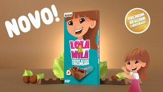 LOLA&MILA  CHOCOMILADA  NOVO  OD PREMIUM BELGIJSKE COKOLADE SA KREMASTIM PUNJENJEM OD LESNIKA