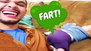 BOOMLovely moments When baby farts Anytime Anywhere  #3 - Funny Baby Farts - Funny Pets Moments