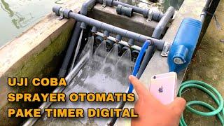 UJI COBA SPRAYER OTOMATIS DENGAN TIMER DIGITAL UNTUK MEMBERIHKAN SIEVE FILTER