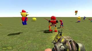 Gmod 3D Nextbot NPC Battles Part 3