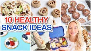 10 Healthy Snack Ideas  Snack Hacks for Kids  *Snack-spiration*