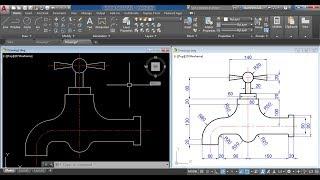 AutocAD 2D Practice Drawing  Exercise 5  Basic & Advance Tutorial