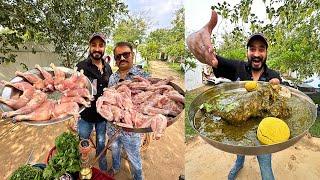 रजवाड़ा चिकन KEEMA MURG HARYALI सिगड़ी पे बना देसी Chicken  by Vishan Singh Rawal  Jaipur food