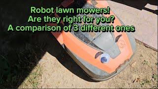 Robot mowers Do they work?