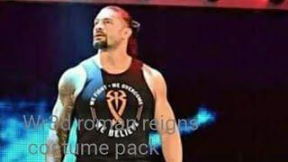 Wr3d roman reigns costume pack from this week raw 2019 link in description 