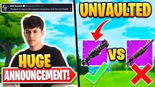 Rons Biggest Announcement Ever...  New Update - Tac vs. Pump Shotgun