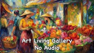 Stunning TV Wall Art Slideshow  Featuring Impressionism Masterpieces No Sound