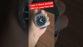 Casio G-Shock GA2100 OAK kit Long Time Use #casio #watch #review #tips #shorts #short #guide #health