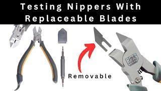 Testing Nippers With Replaceable Blades