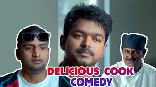 நான்  சமைச்சா எல்லார்  வாயிலையும் எச்சி ஊரும்..எதுக்கு ..?  Thalaivaa - Thodakari Marthandam Comedy