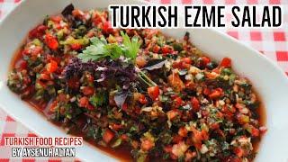 How To Make Turkish Ezme Salad Vegan Food