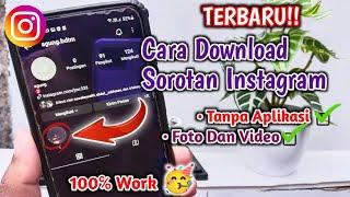 BARU Cara Download Sorotan IG Tanpa Aplikasi - Download Instagram Highlight