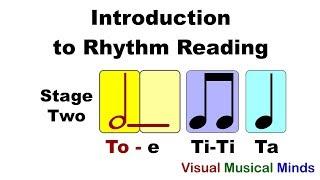 Introduction to Rhythm Reading Stage Two