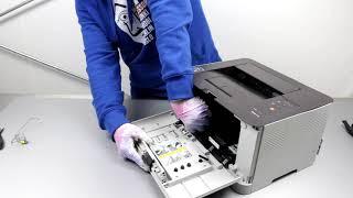 How-to Fix Samsung CLP-360365W C410WC430W - Paper JamWont Pick-up Detailed Printer Repair ASMR