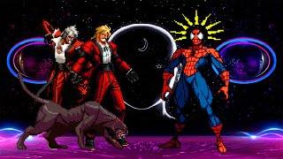 Kof Mugen Master Rugal VS Spider Man