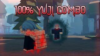 Updated YujiKing of Curses 100% Combo  Sorcerer Battlegrounds