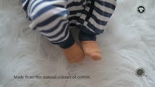 The purest organic cotton socks for your baby.