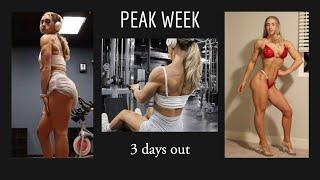 PEAK WEEK OUT 3 days out from my first show