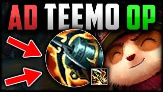 NO ONE EXPECTS AD TEEMO CARRY Best BuildRunes How to Play AD Teemo for Beginners Season 14