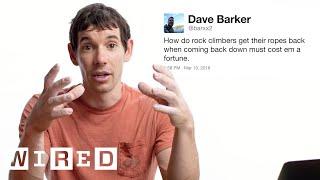 Alex Honnold Answers Rock Climbing Questions From Twitter  Tech Support  WIRED