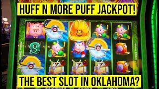 JACKPOT ON HUFF N MORE PUFF SLOT THIS MACHINE ALWAYS HITS